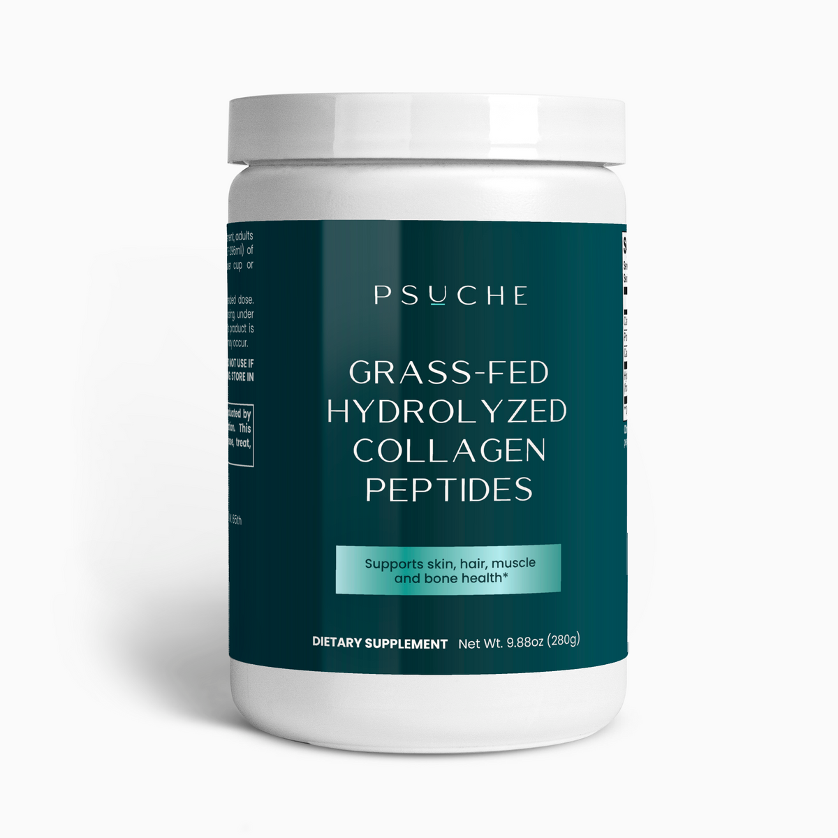 Grass-Fed Hydrolyzed Collagen Peptides — included in the PSUCHE routine