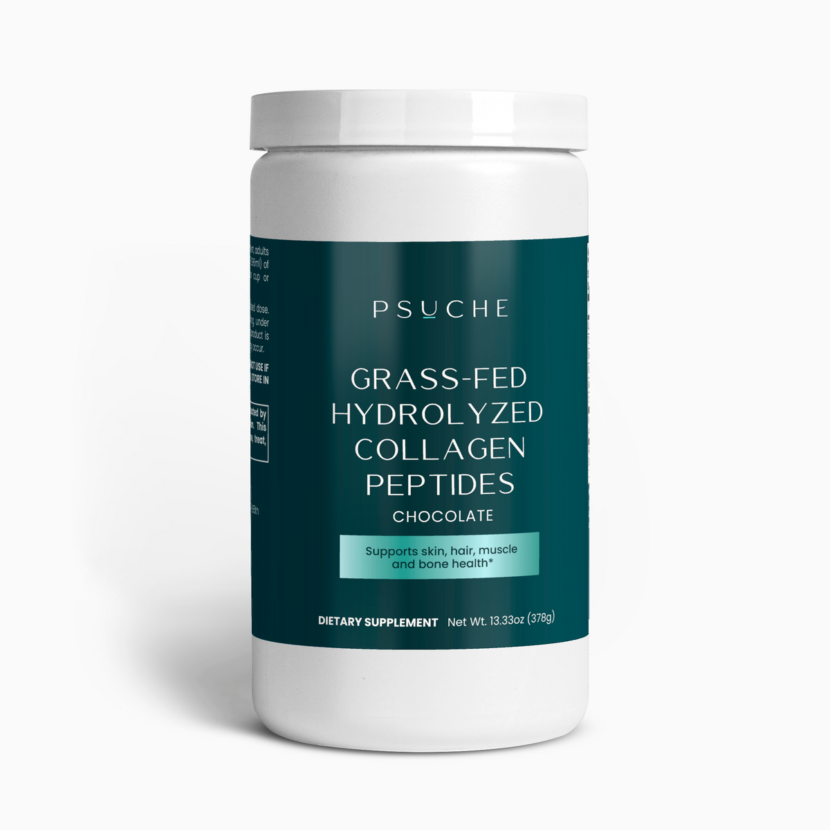 Grass-Fed Collagen Peptides Powder (Chocolate) — included in the PSUCHE routine